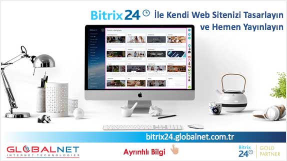 Bitrix24 İle Kendi Web Sitenizi Hazırlayın