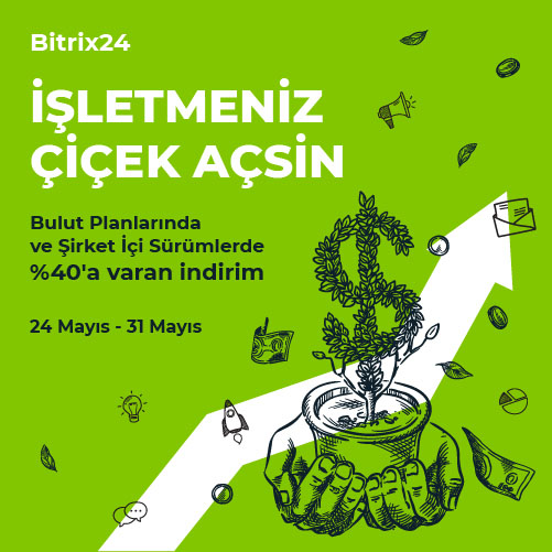 Bitrix24 CRM indirimi